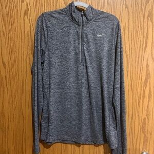 Nine Dri Fit quarter zip pull over. Navy blue!